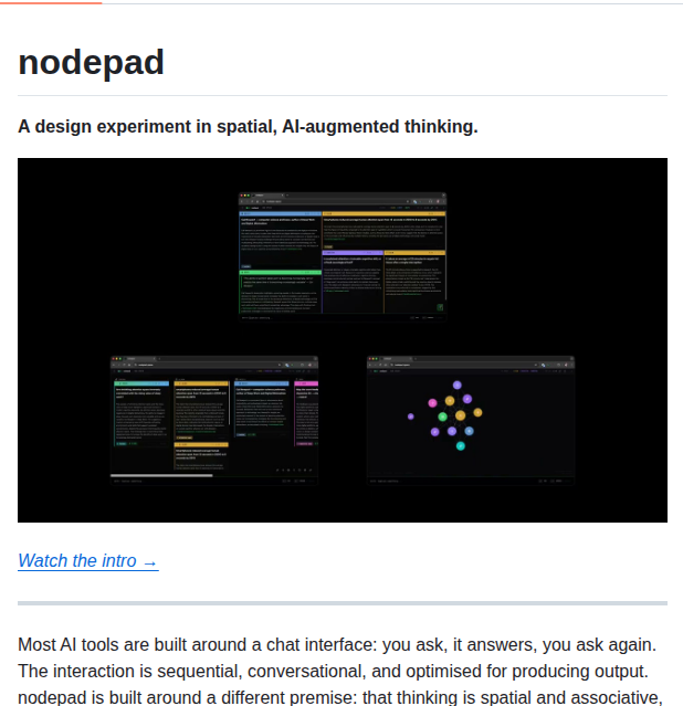 Mskayyali Nodepad screenshot