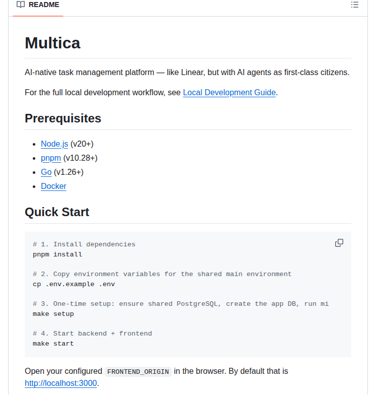 Multica Ai Multica screenshot