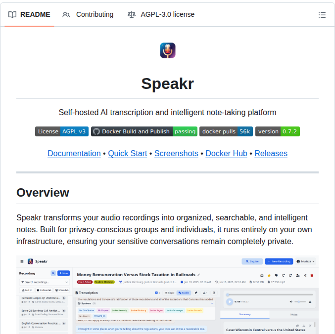 Murtaza Nasir Speakr screenshot