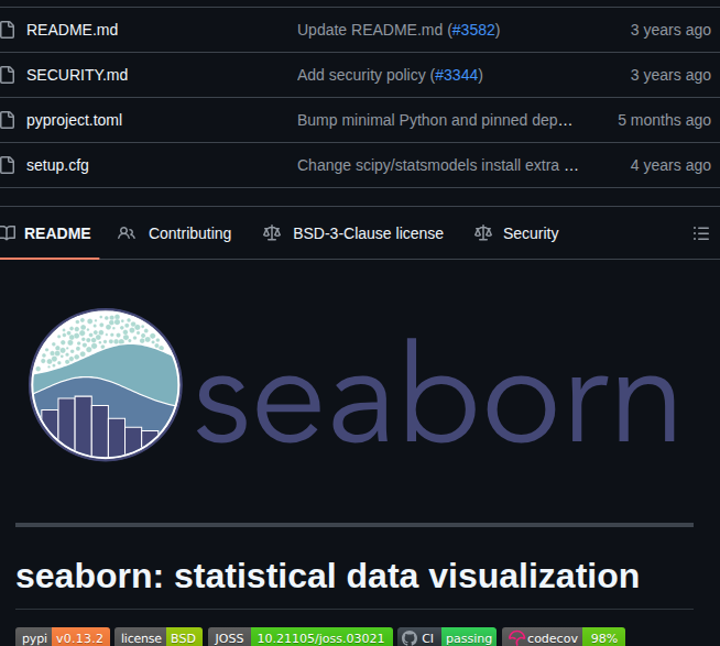 Mwaskom Seaborn screenshot