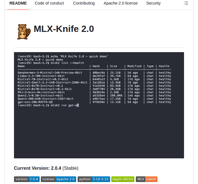 Mzau Mlx Knife screenshot