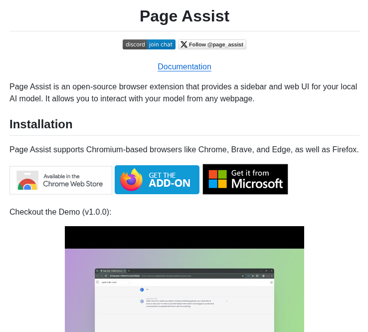 N4ze3m Page Assist screenshot