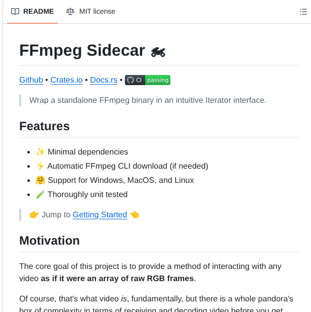 Nathanbabcock Ffmpeg Sidecar screenshot