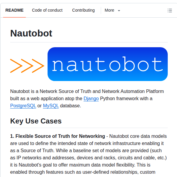 Nautobot Nautobot screenshot