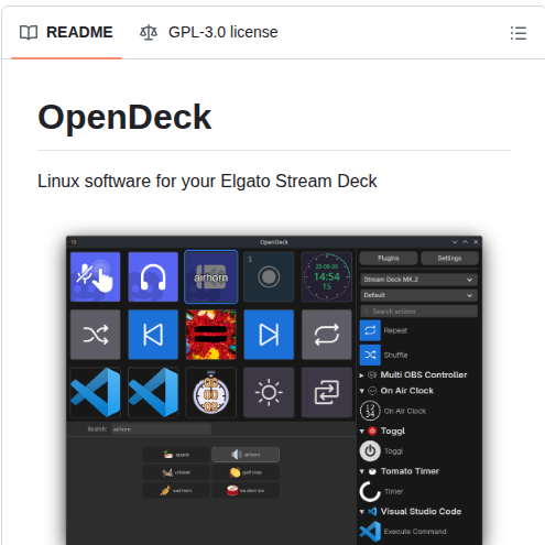 Nekename Opendeck screenshot
