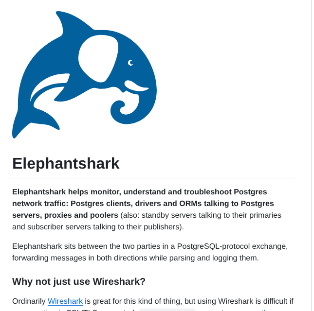 Neondatabase Labs Elephantshark screenshot