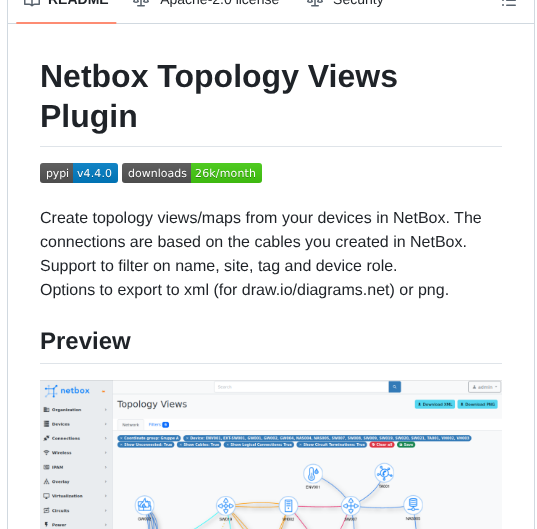 Netbox Community Netbox Topology Views screenshot