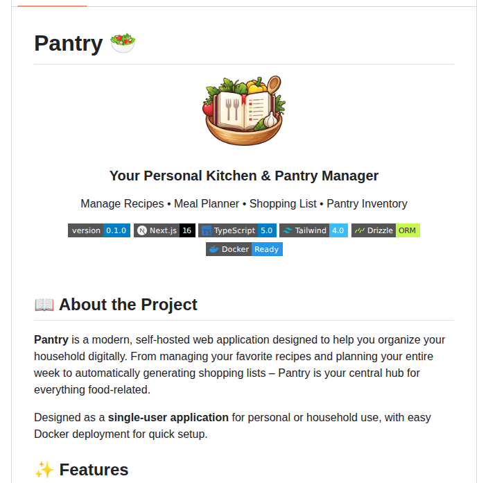 Netz Sg Pantry screenshot