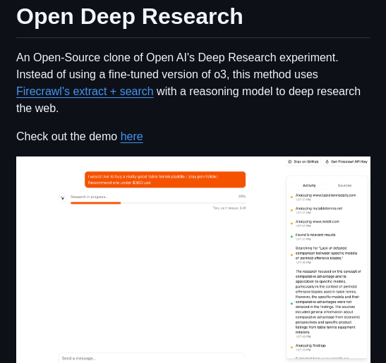 Nickscamara Open Deep Research screenshot
