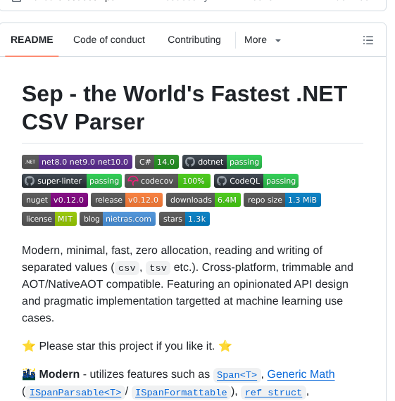 Nietras Sep screenshot
