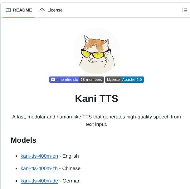Nineninesix Ai Kani Tts screenshot