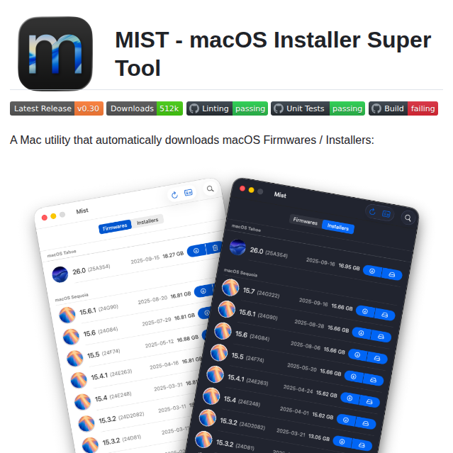 Ninxsoft Mist screenshot