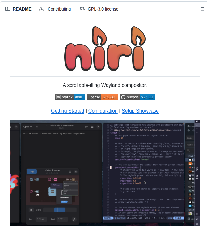 Niri Wm Niri screenshot