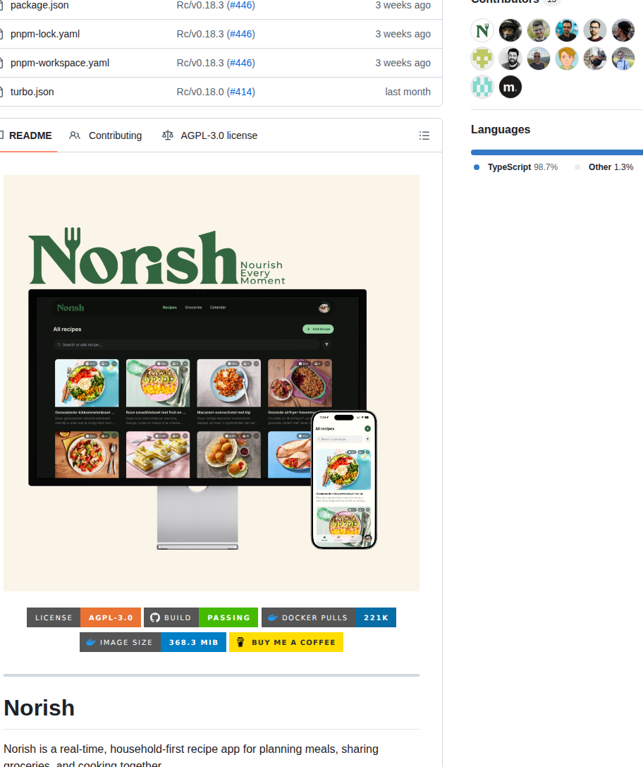 Norish Recipes Norish screenshot