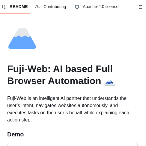Normal Computing Fuji Web screenshot