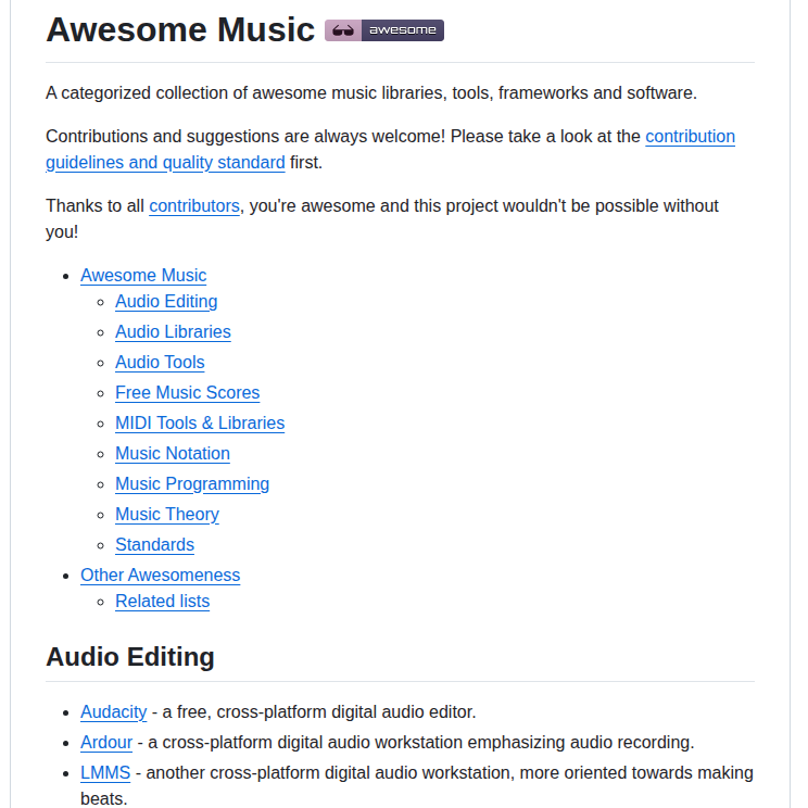 Noteflakes Awesome Music screenshot