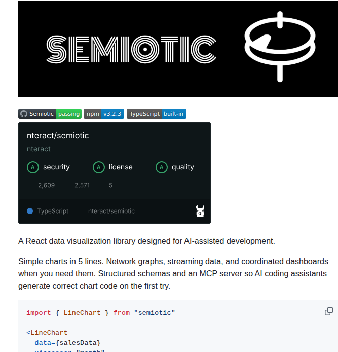 Nteract Semiotic screenshot