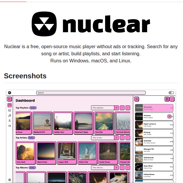 Nukeop Nuclear screenshot