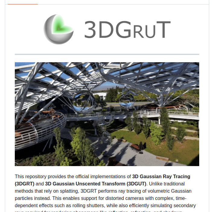 Nv Tlabs 3dgrut screenshot