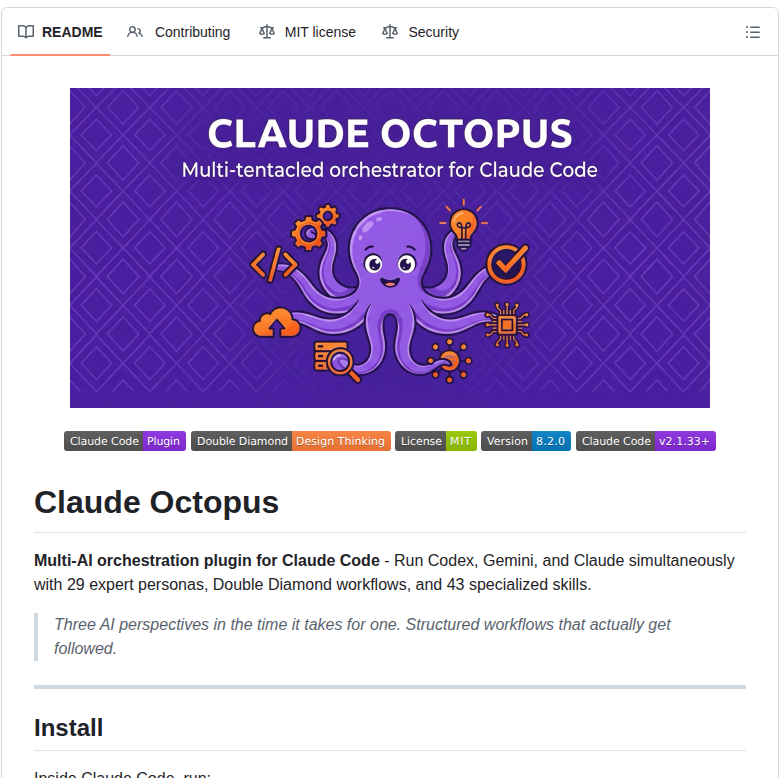 Nyldn Claude Octopus screenshot