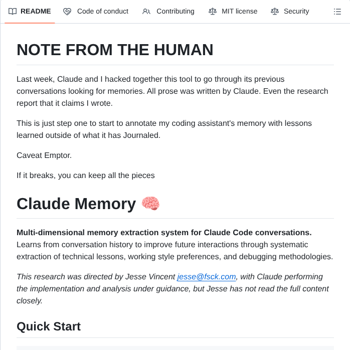 Obra Claude Memory Extractor screenshot