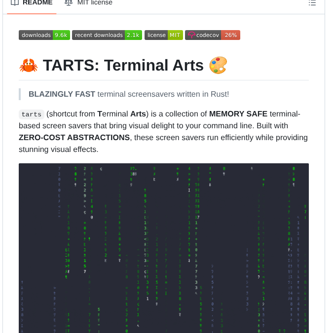 Oiwn Tarts screenshot