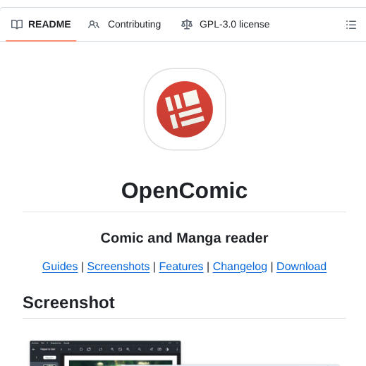 Ollm Opencomic screenshot