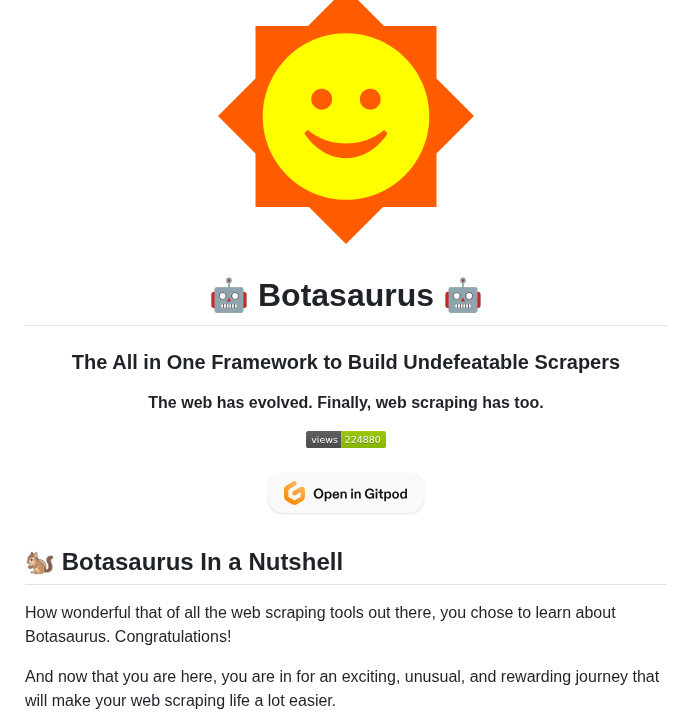 Omkarcloud Botasaurus screenshot