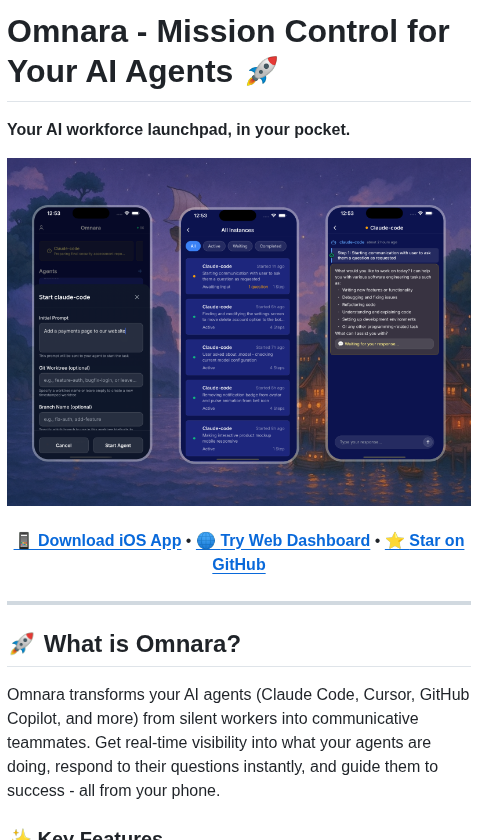 Omnara Ai Omnara screenshot