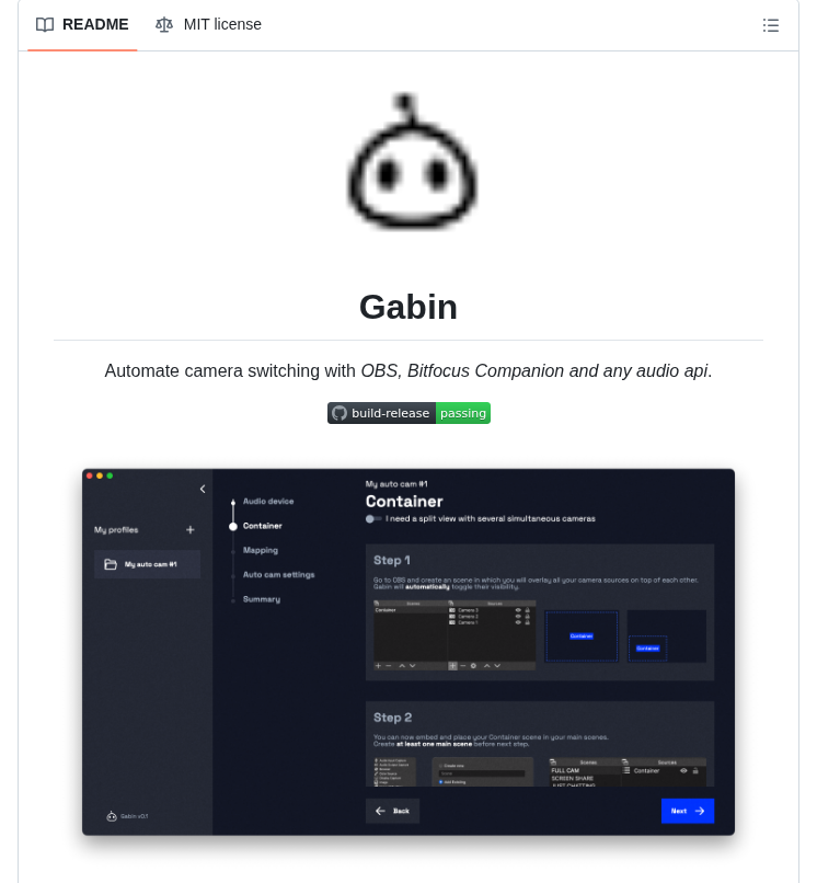 One Click Studio Gabin screenshot