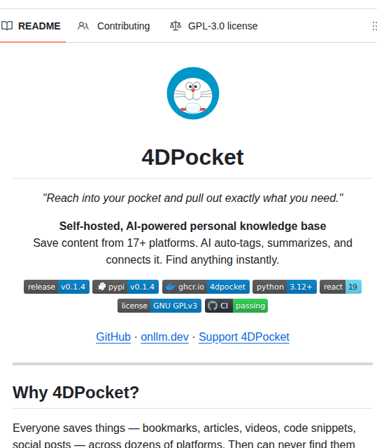 Onllm Dev 4dpocket screenshot