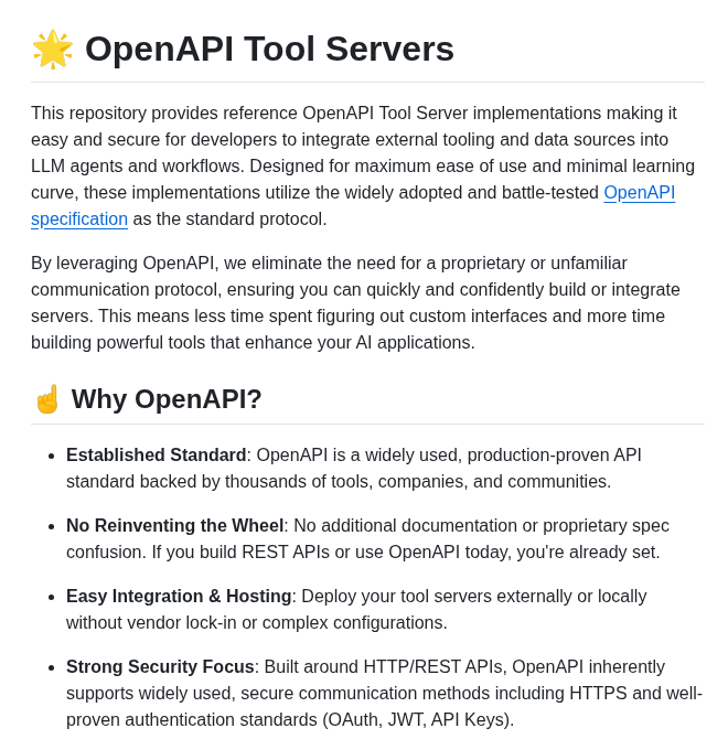 Open Webui Openapi Servers screenshot