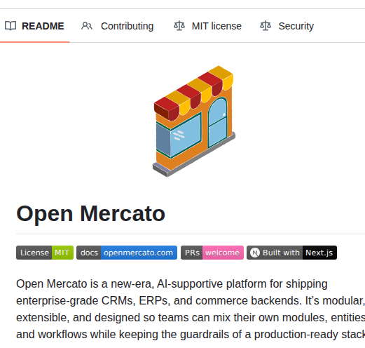 Open Mercato Open Mercato screenshot