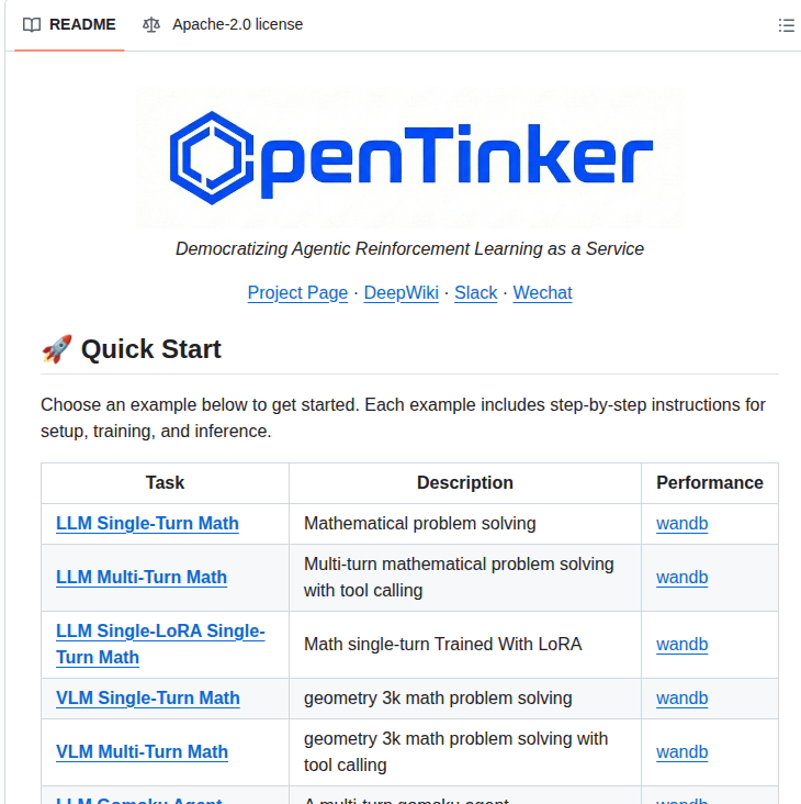 Open Tinker Opentinker screenshot