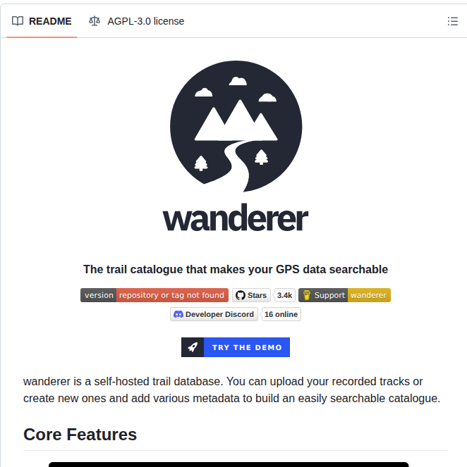 Open Wanderer Wanderer screenshot