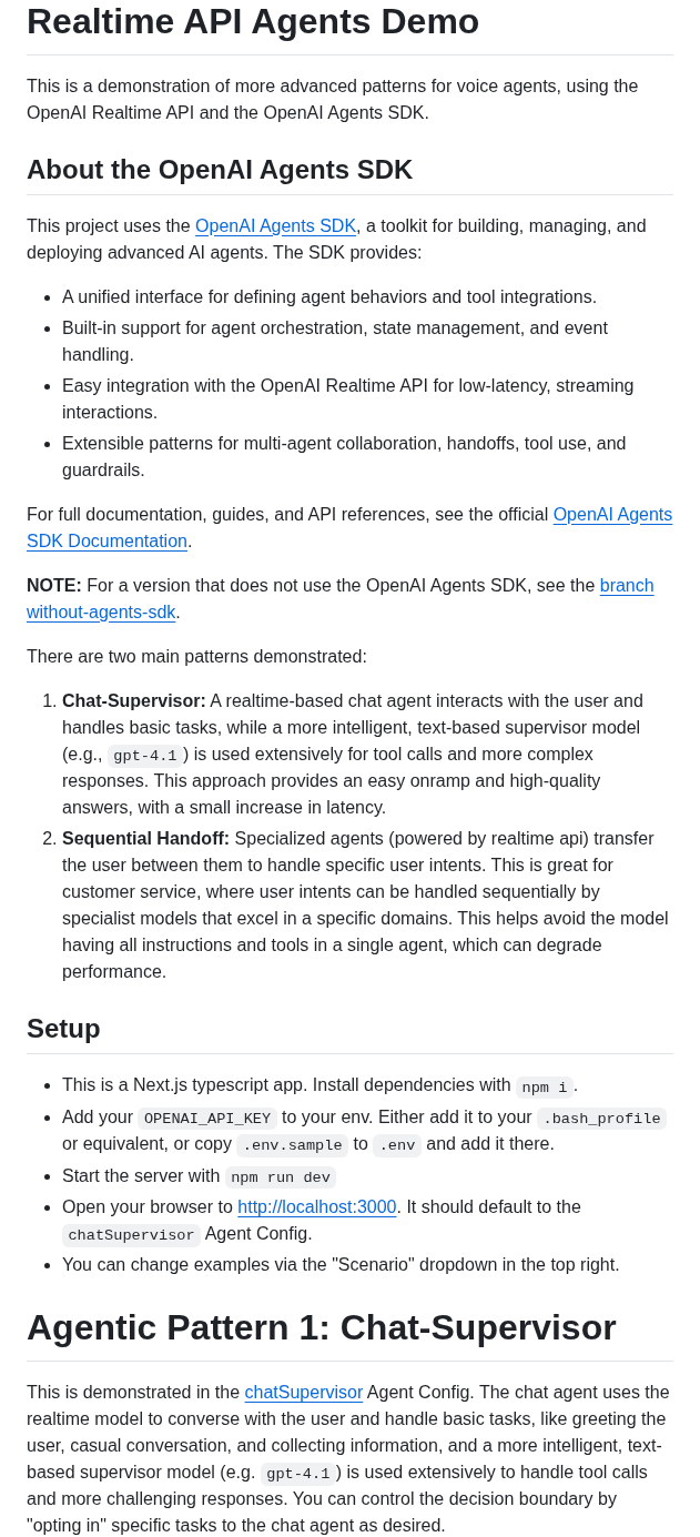 Openai Openai Realtime Agents screenshot