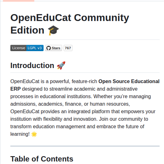 Openeducat Openeducat_erp screenshot