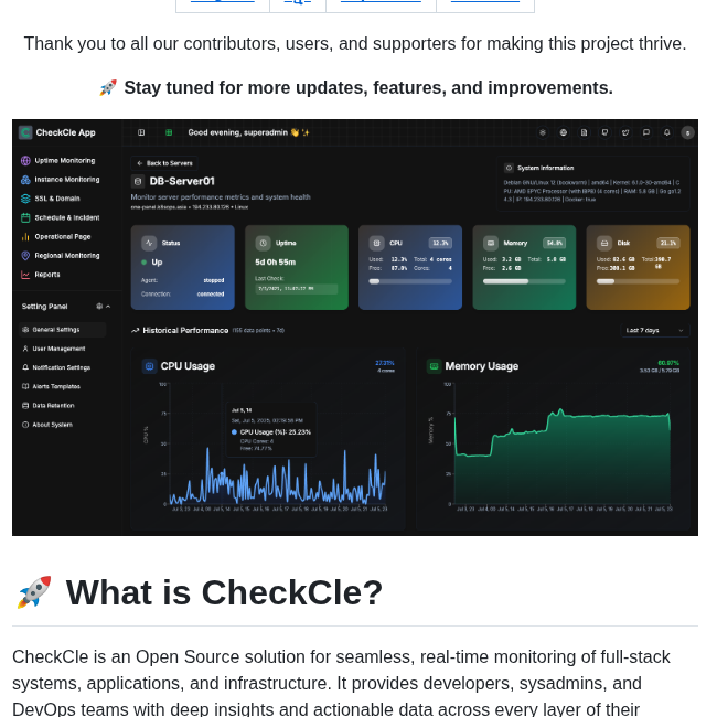 Operacle Checkcle screenshot