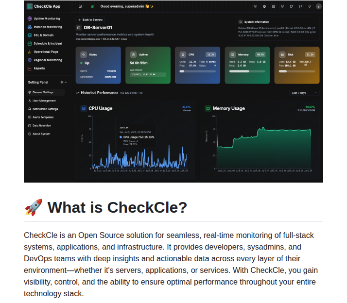 Operacle Checkcle screenshot