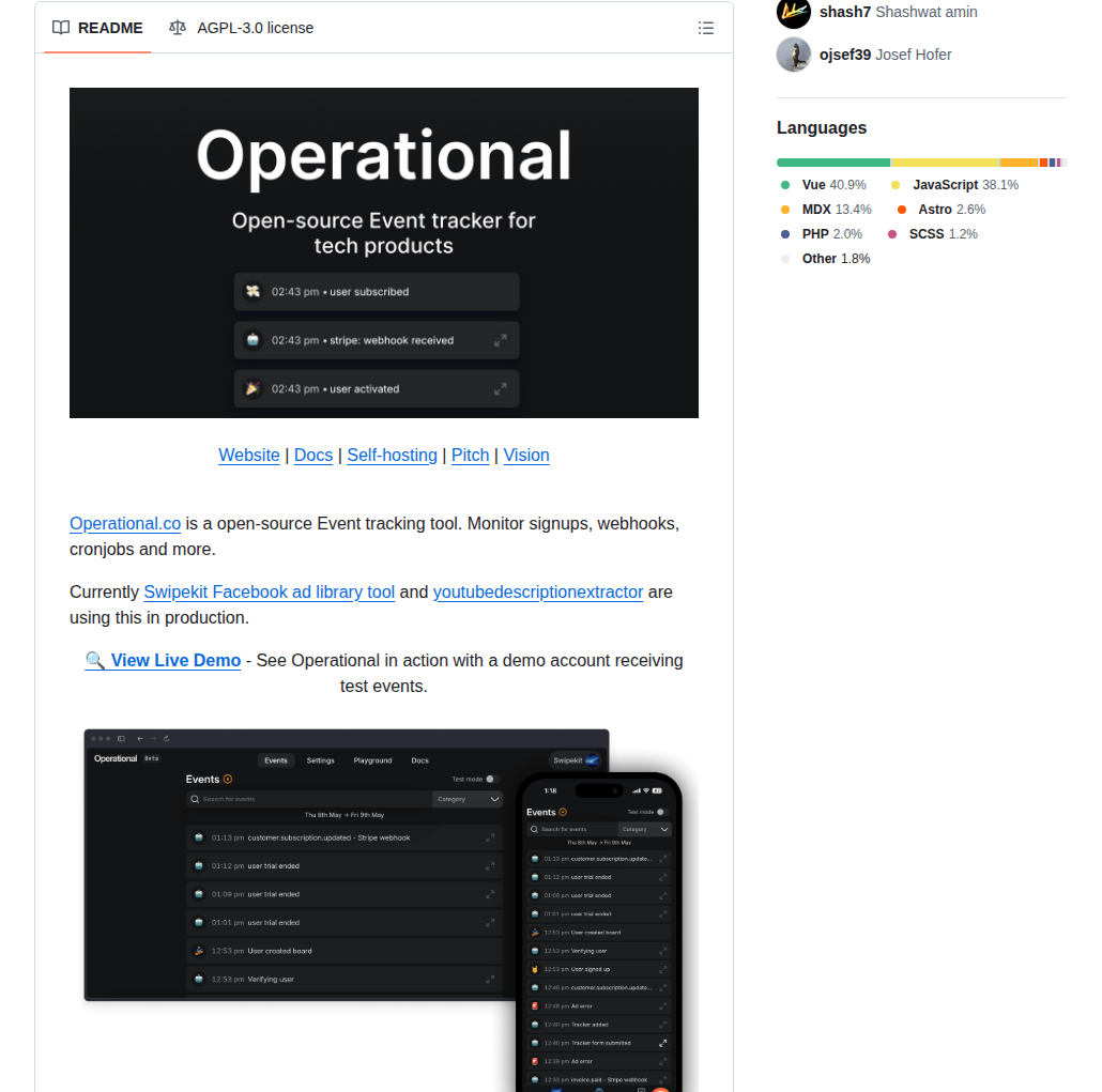 Operational Co Operational.co screenshot