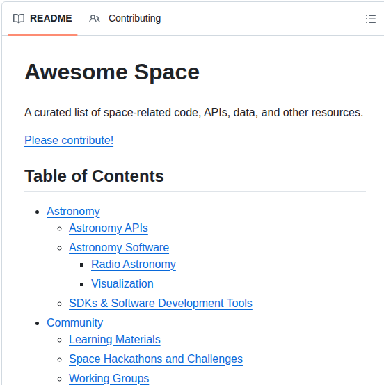 Orbitalindex Awesome Space screenshot