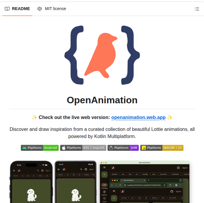Orispok Openanimationapp screenshot
