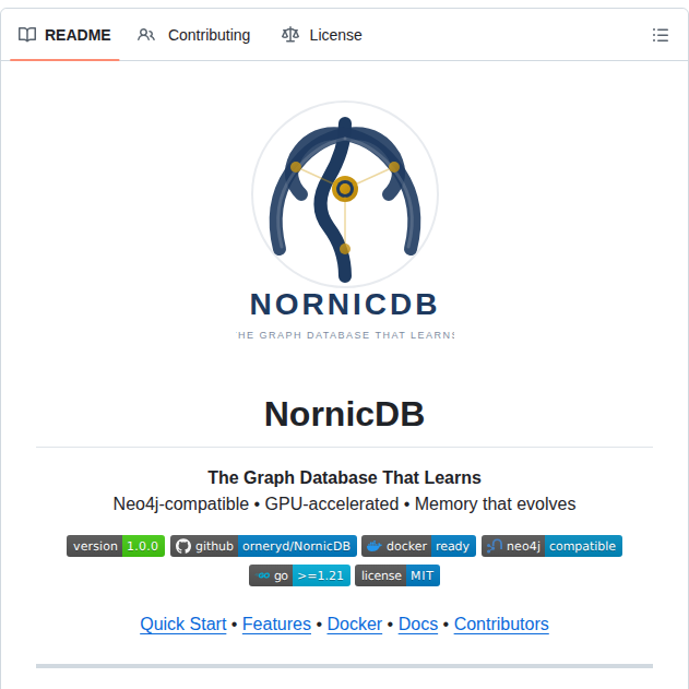 Orneryd Nornicdb screenshot