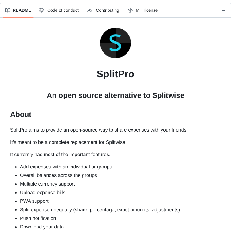 Oss Apps Split Pro screenshot