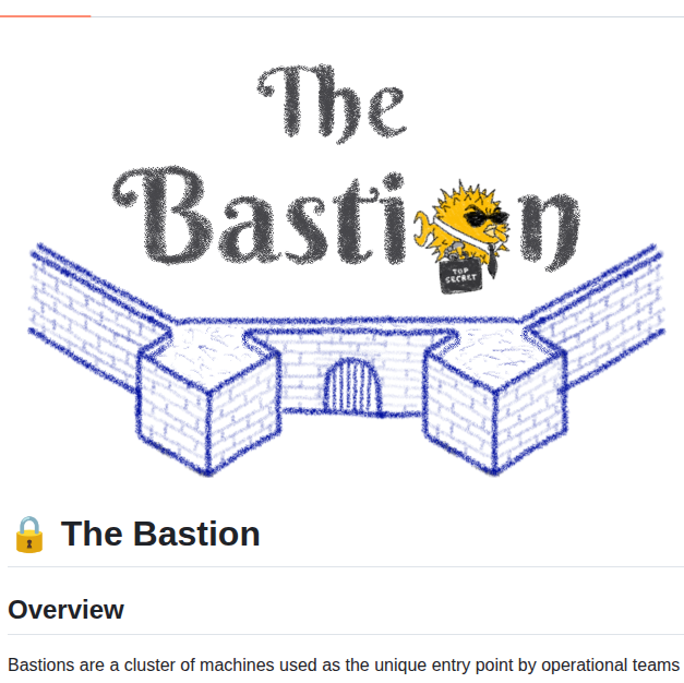 Ovh The Bastion screenshot