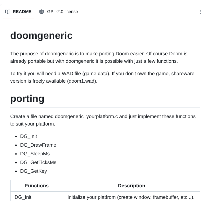 Ozkl Doomgeneric screenshot