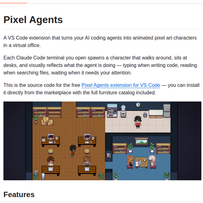 Pablodelucca Pixel Agents screenshot