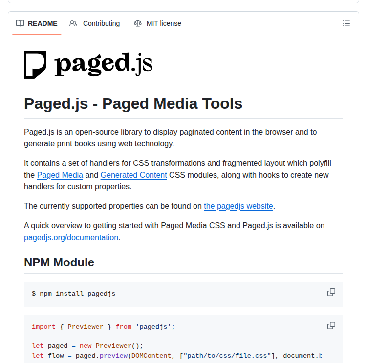 Pagedjs Pagedjs screenshot