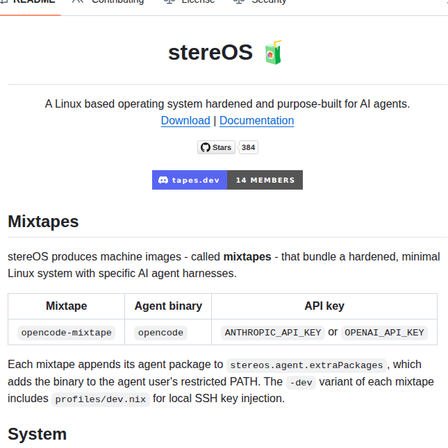 Papercomputeco Stereos screenshot