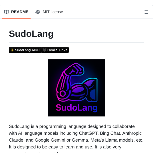 Paralleldrive Sudolang Llm Support screenshot